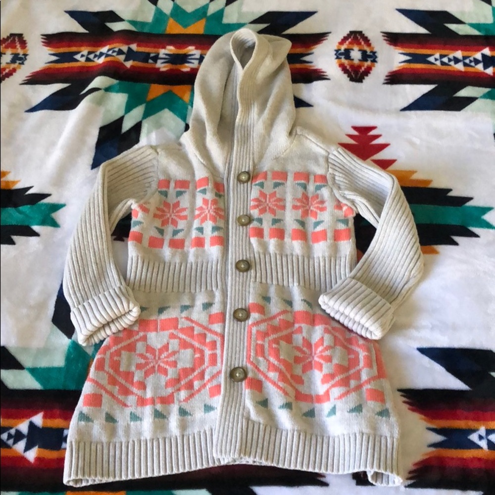 Girls Knitted Jacket / Cardigan